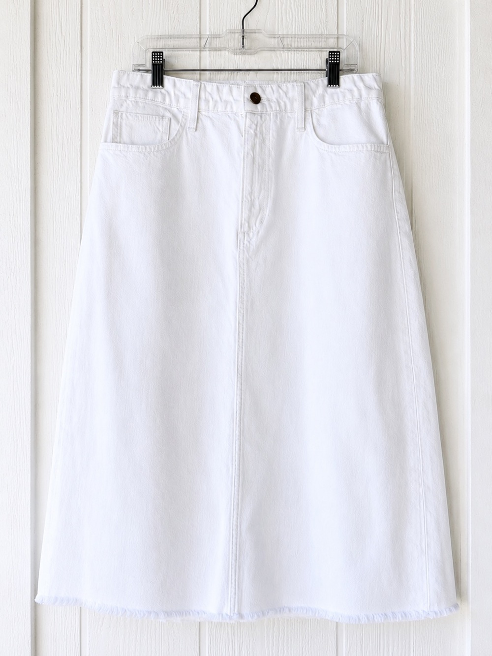 Joe’s Jeans denim midi skirt